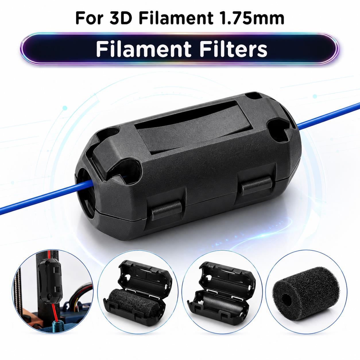 Petg Filament - Części do drukarek 3D: Filtry do
