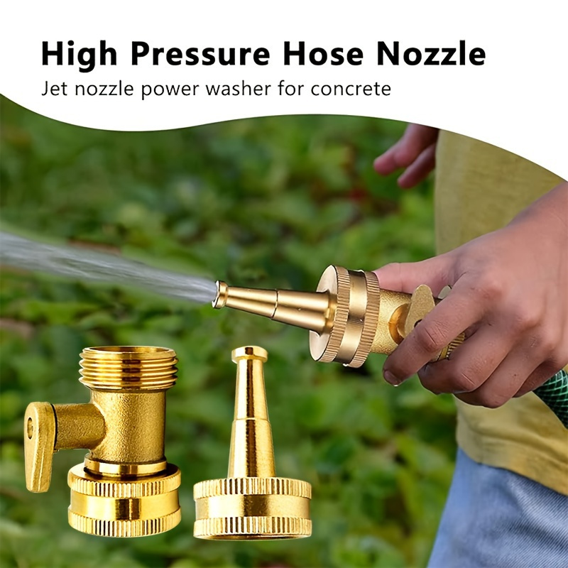 Nozzle Brass - 2 szt./zestaw Mosiężna dysza do węża