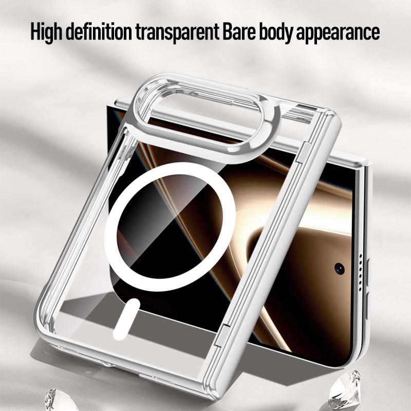 Glass Bed - Luksusowe przezroczyste etui magnetyczne na telefon
