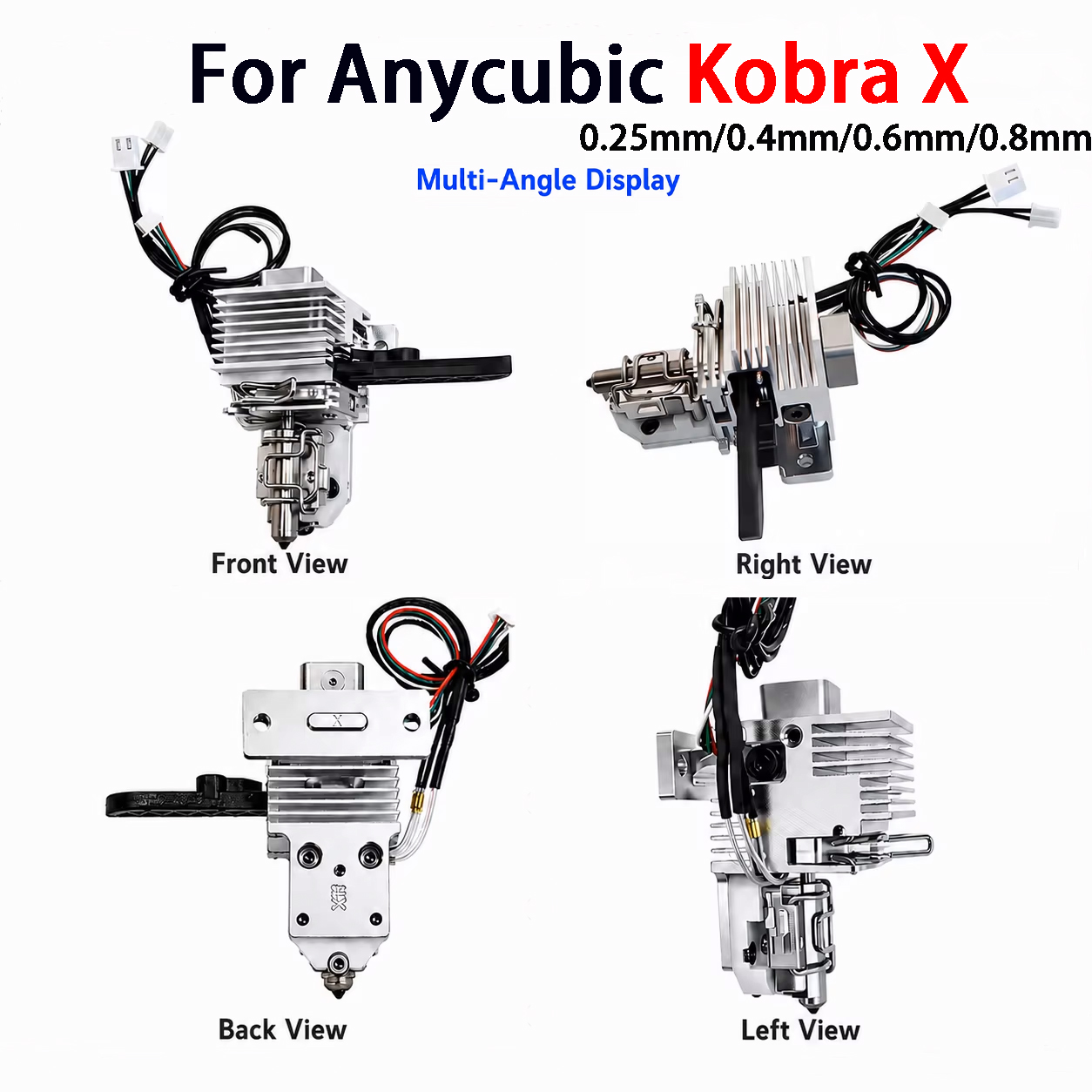 Hotend Assembly - Zestaw Hot End 0.25 0.4 0.6