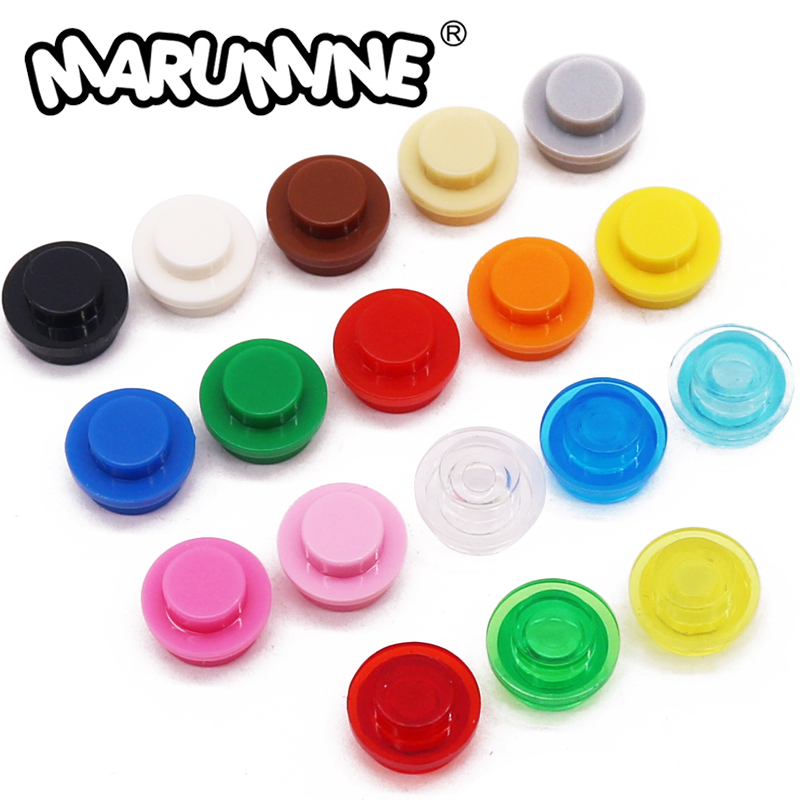 Build Plate - MARUMINE 1x1 okrągły talerz cegły 1000