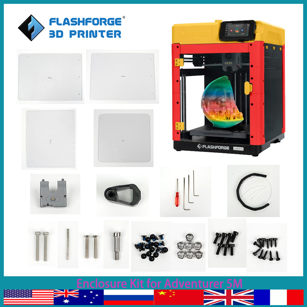 Enclosure 3D Printer - Zestaw paneli FLASHFORGE do zestawu części