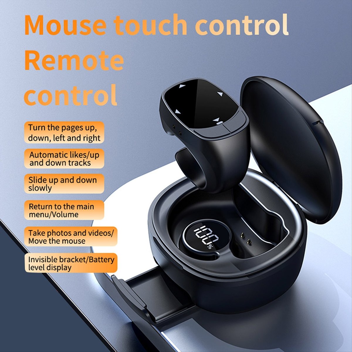 Bltouch - 《Bezpośrednio od producenta》-12Pro Bezprzewodowy pierścień Bluetooth