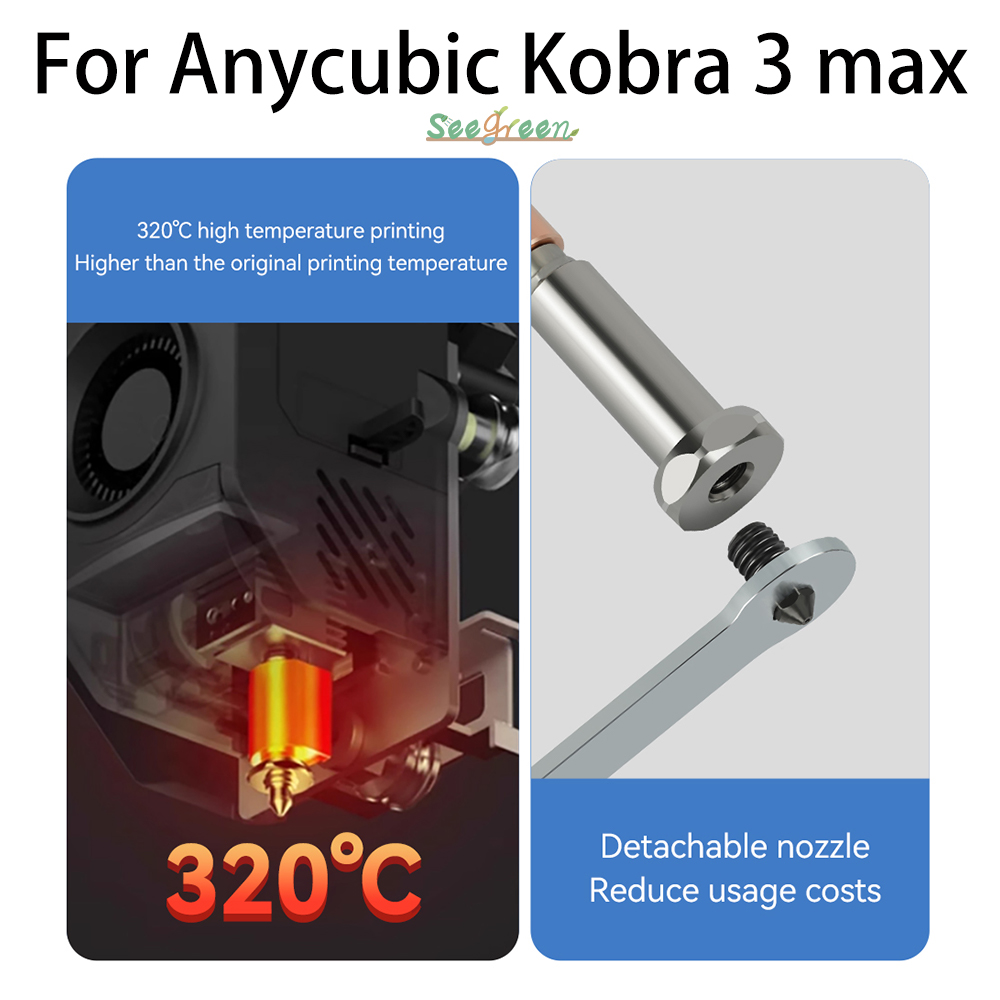 Hotend 0.4Mm - Nowa dysza ulepszona do Anycubic Kobra