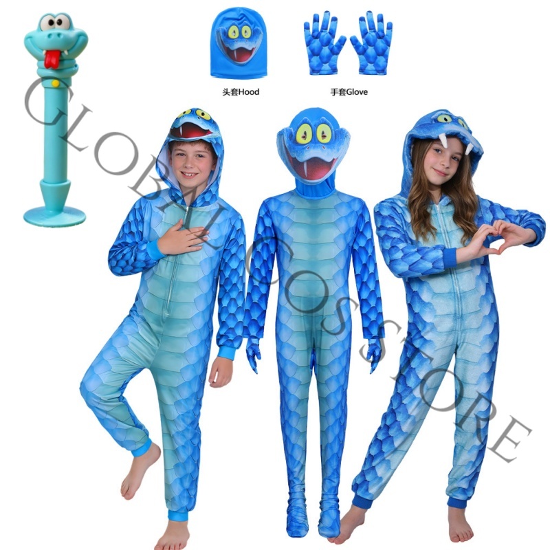 Cobra Extruder - Kostium cosplay Zootopia Gary, wąż, potwór,