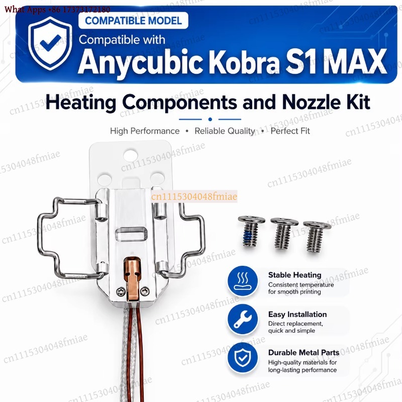 Hotend Assembly - Zestaw dyszy grzewczej Anycubic Kobra S1