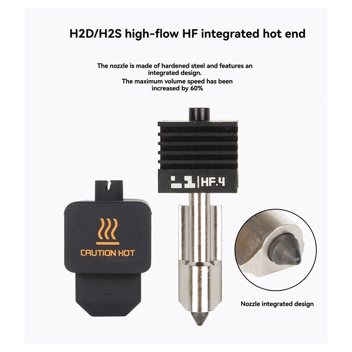 Hotend 0.4Mm - A64I Zestaw Hotendu H2D H2S do