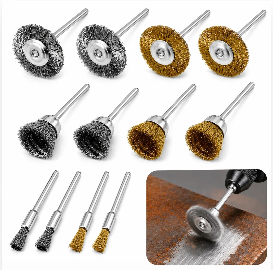 12 szt. szczotek z drutu stalo – Nozzle Brass recenzja i cena