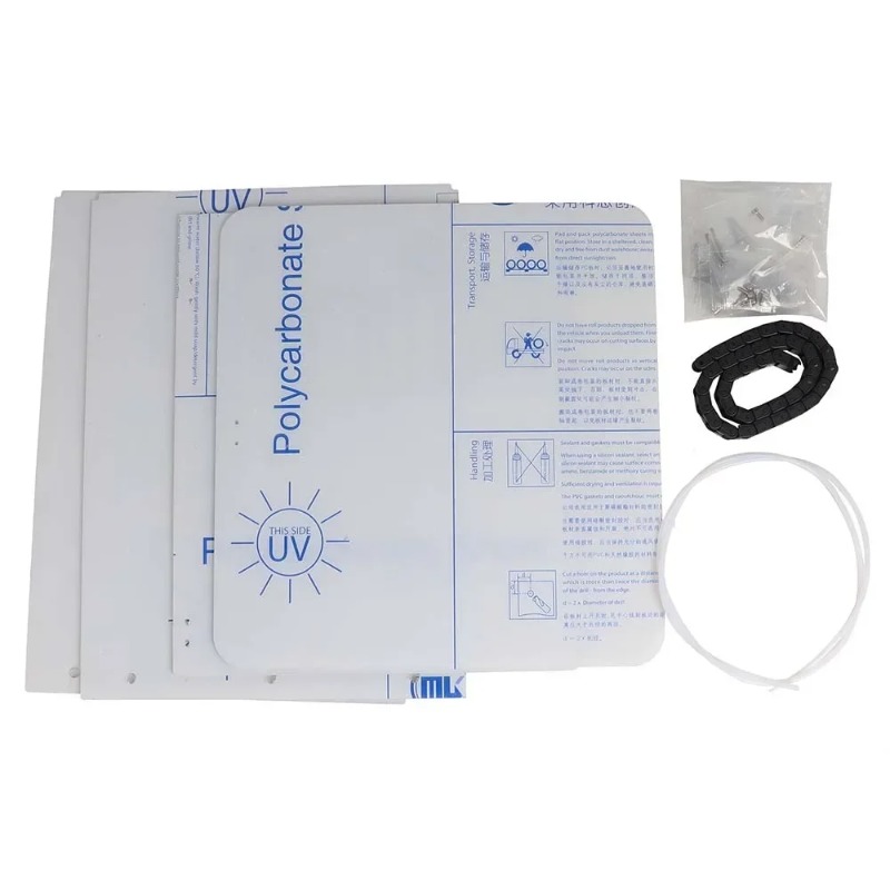 Panel z przezroczystego PC o g – Enclosure 3D Printer recenzja i cena