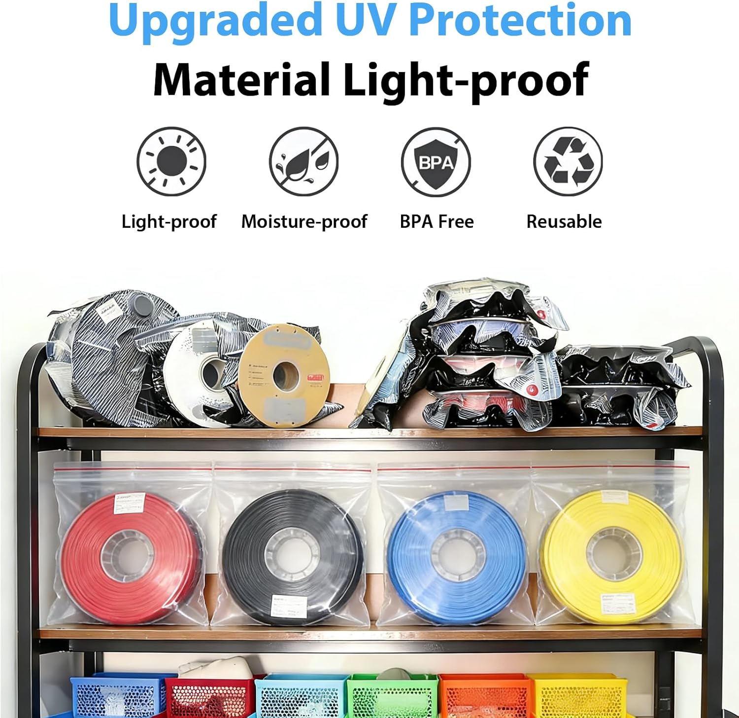 Ulepszone czarne torby do prze – Petg Filament recenzja i cena
