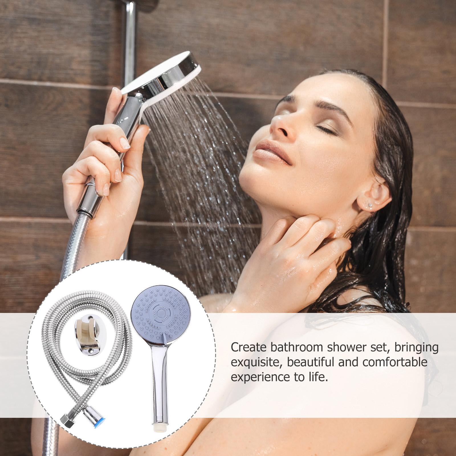 Zestaw prysznicowy, bateria um – Nozzle Brass recenzja i cena