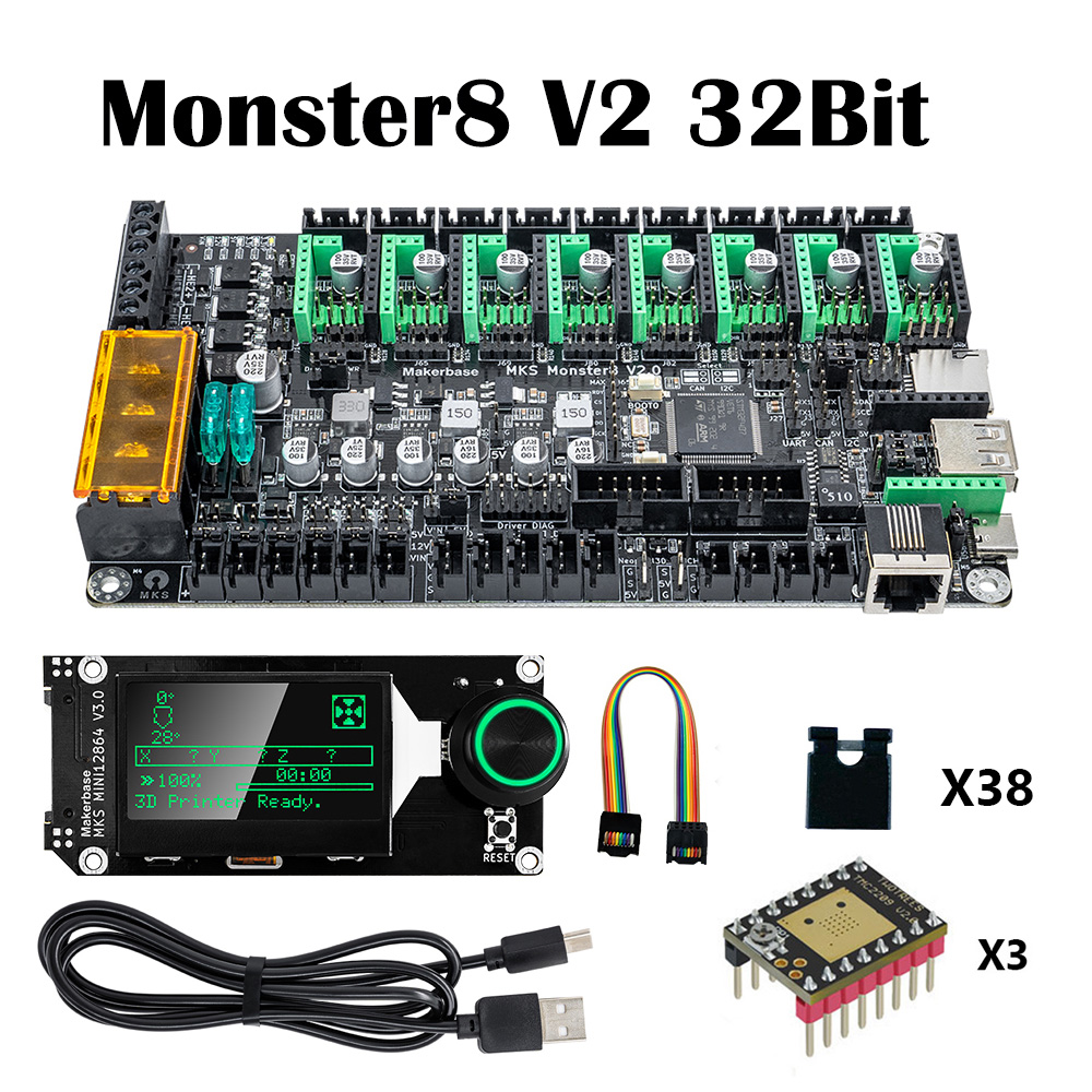 Makerbase MKS Monster8 V2 32Bi – Mks Sgen recenzja i cena
