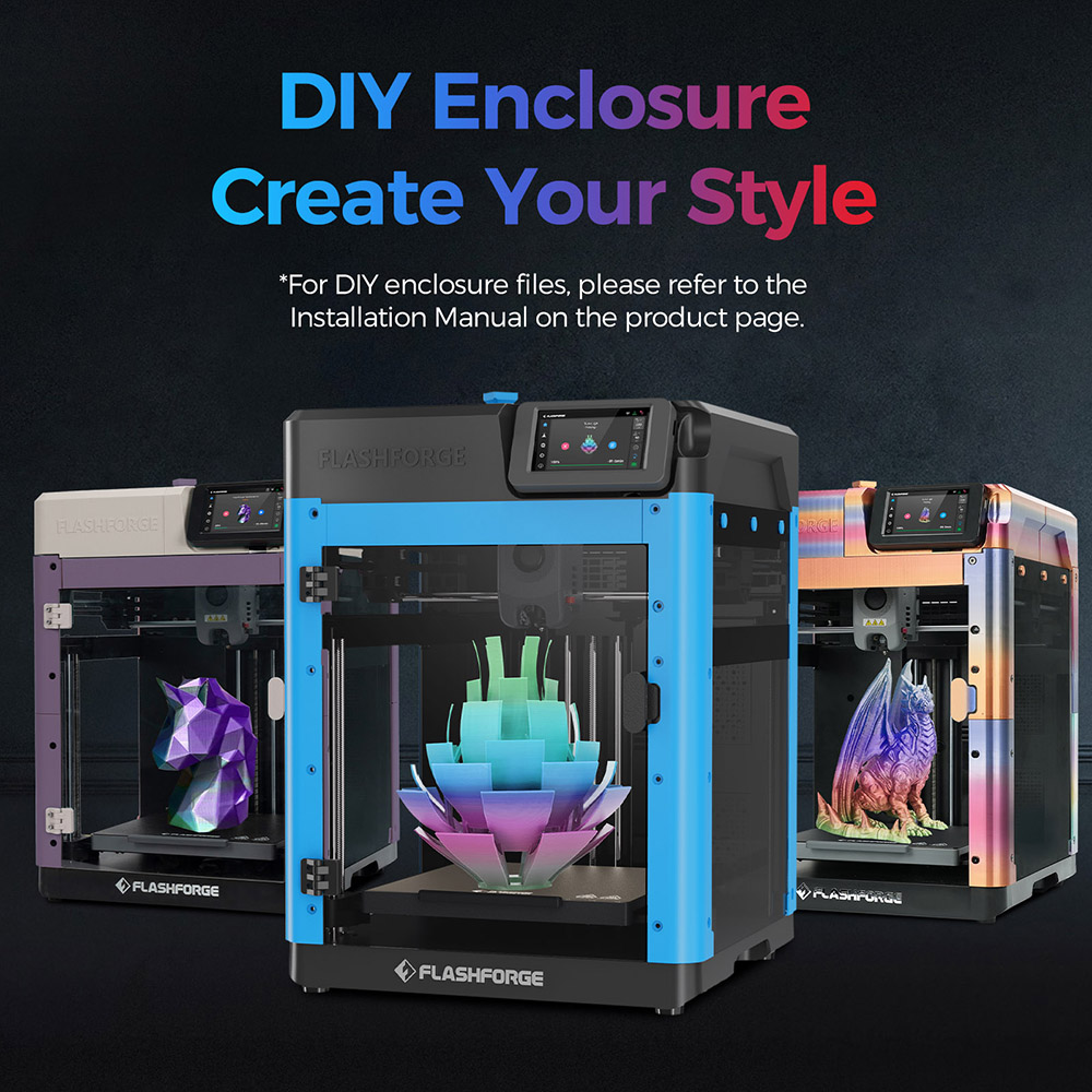 Zestaw paneli FLASHFORGE do ze – Enclosure 3D Printer recenzja i cena