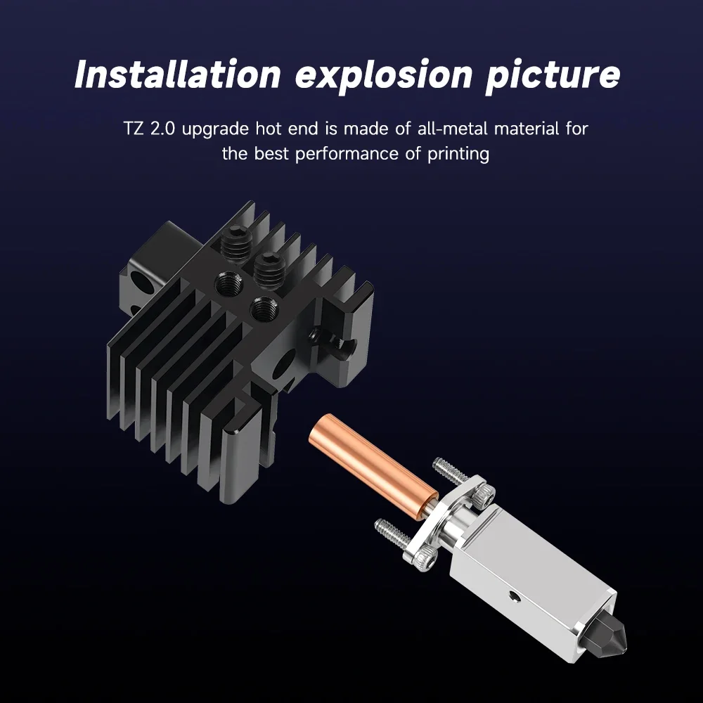 Kompletny hotend do Bambu Lab  – Hotend 0.4Mm recenzja i cena
