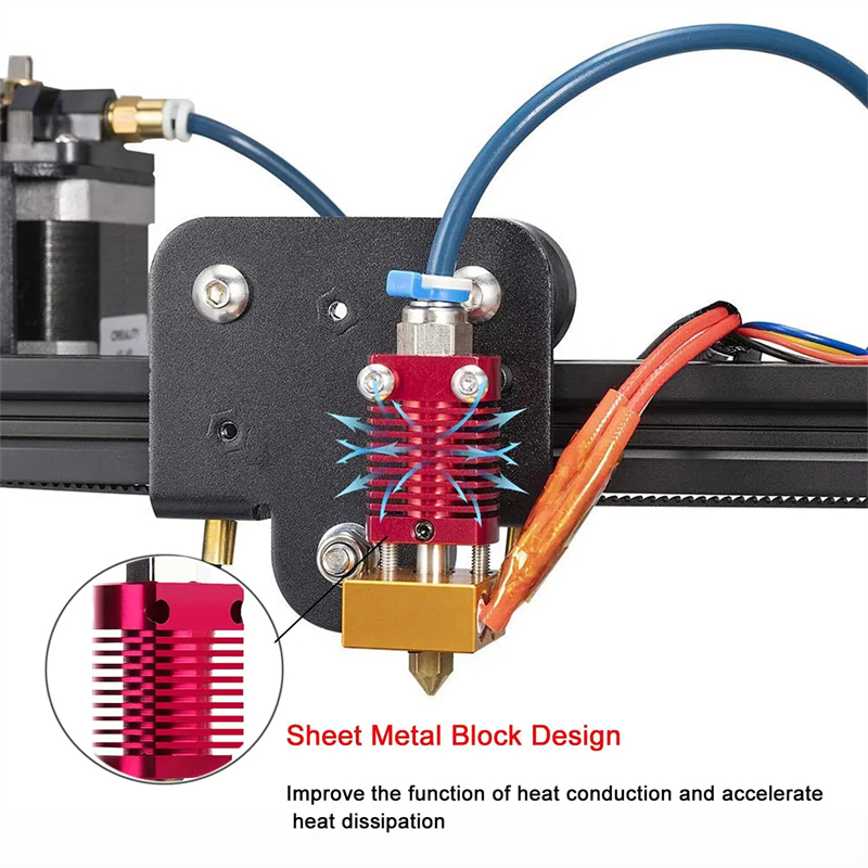 Zestaw Hotendu do Drukarki 3D  – Direct Drive Extruder recenzja i cena