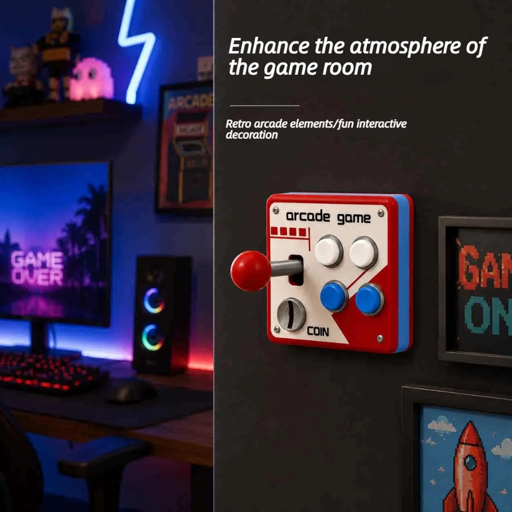 Retro Osłona na Joystick Arcad – Resin Printer recenzja i cena