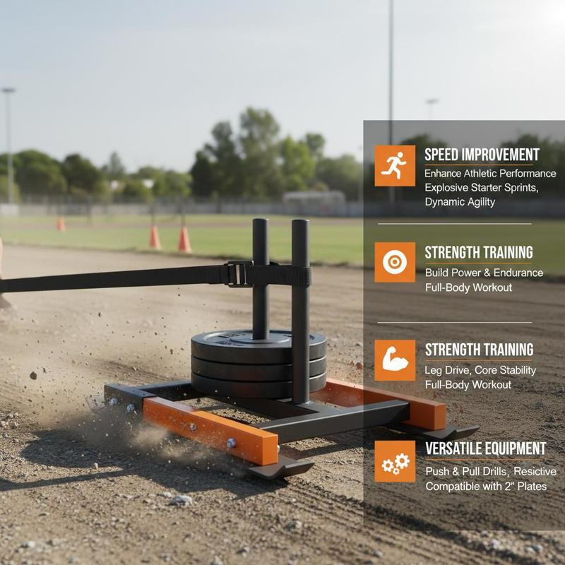 Wytrzymałe sanie do treningu f – Build Plate recenzja i cena
