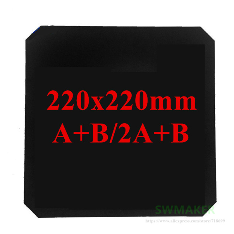 220x220mm magnetyczny klej łóż – 3D Printer Bed recenzja i cena