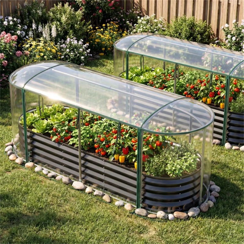 Podwyższone ogrodowe grządki d – Glass Bed recenzja i cena