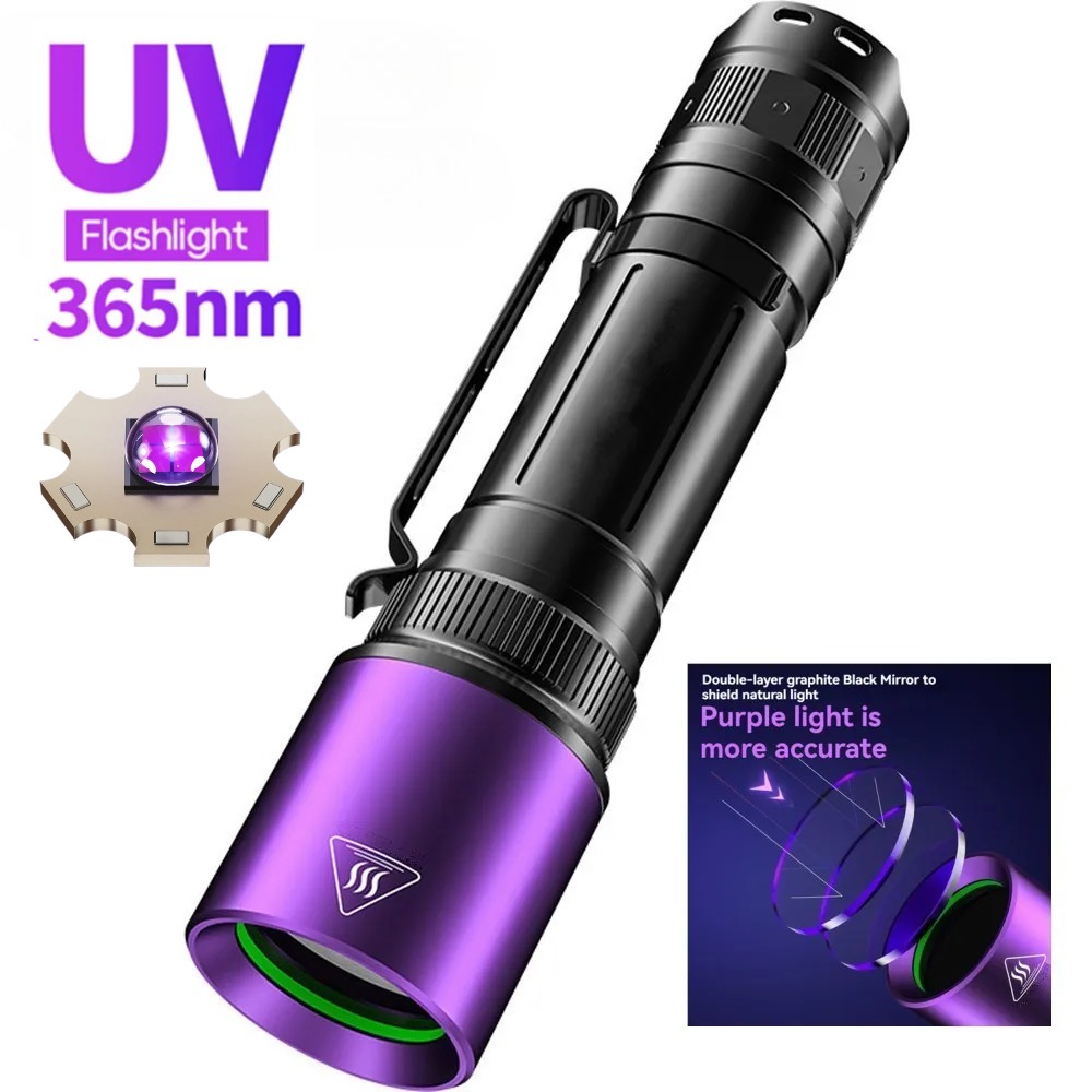 Latarka UV o dużej mocy 365nm, – Uv Resin recenzja i cena