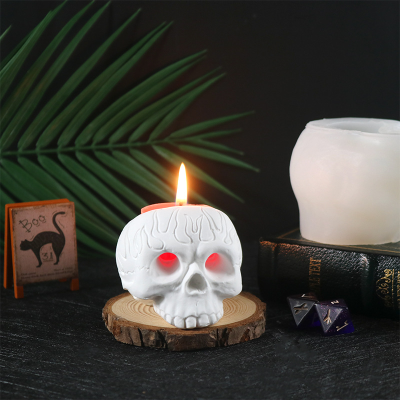 Nowy DIY czaszka świecznik żyw – Uv Resin recenzja i cena