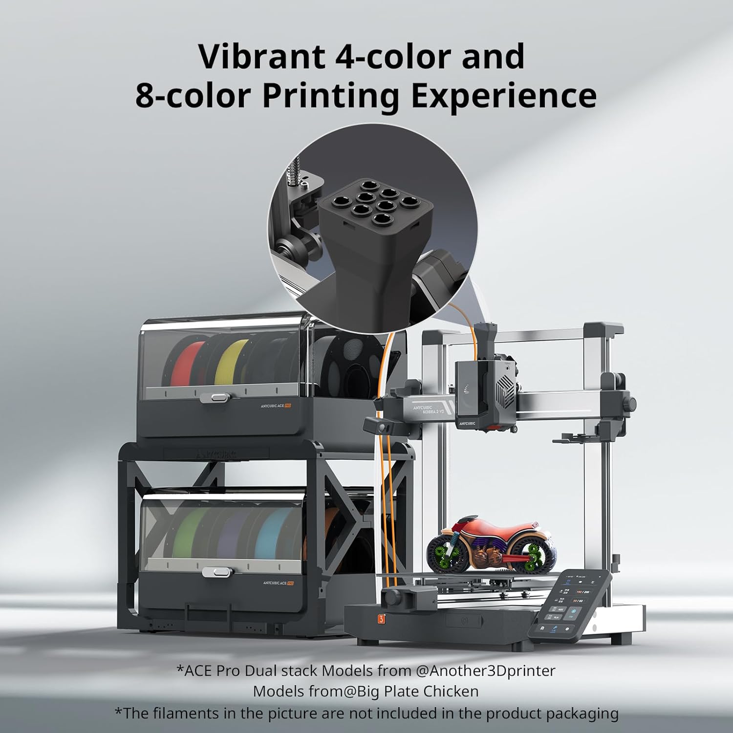 Inteligentne wielokolorowe dru – 3D Printer recenzja i cena