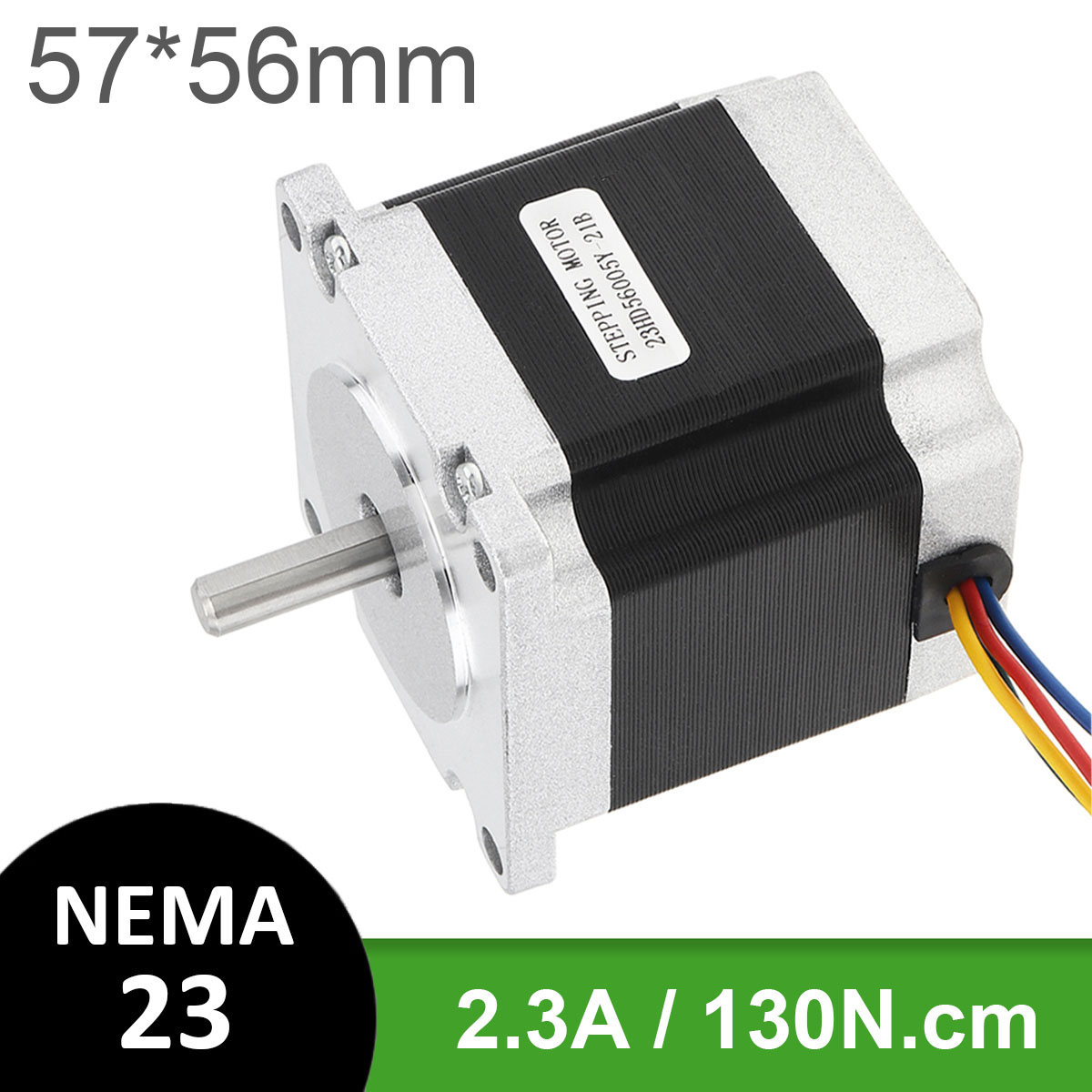 Nema 23 silnik krokowy 57 siln – 3D Printer recenzja i cena
