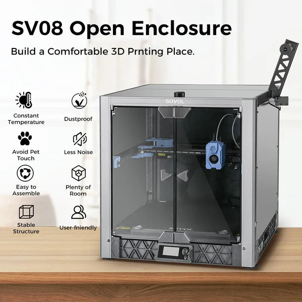 Nowa drukarka 3D Sovol SV08 z  – 3D Printer recenzja i cena