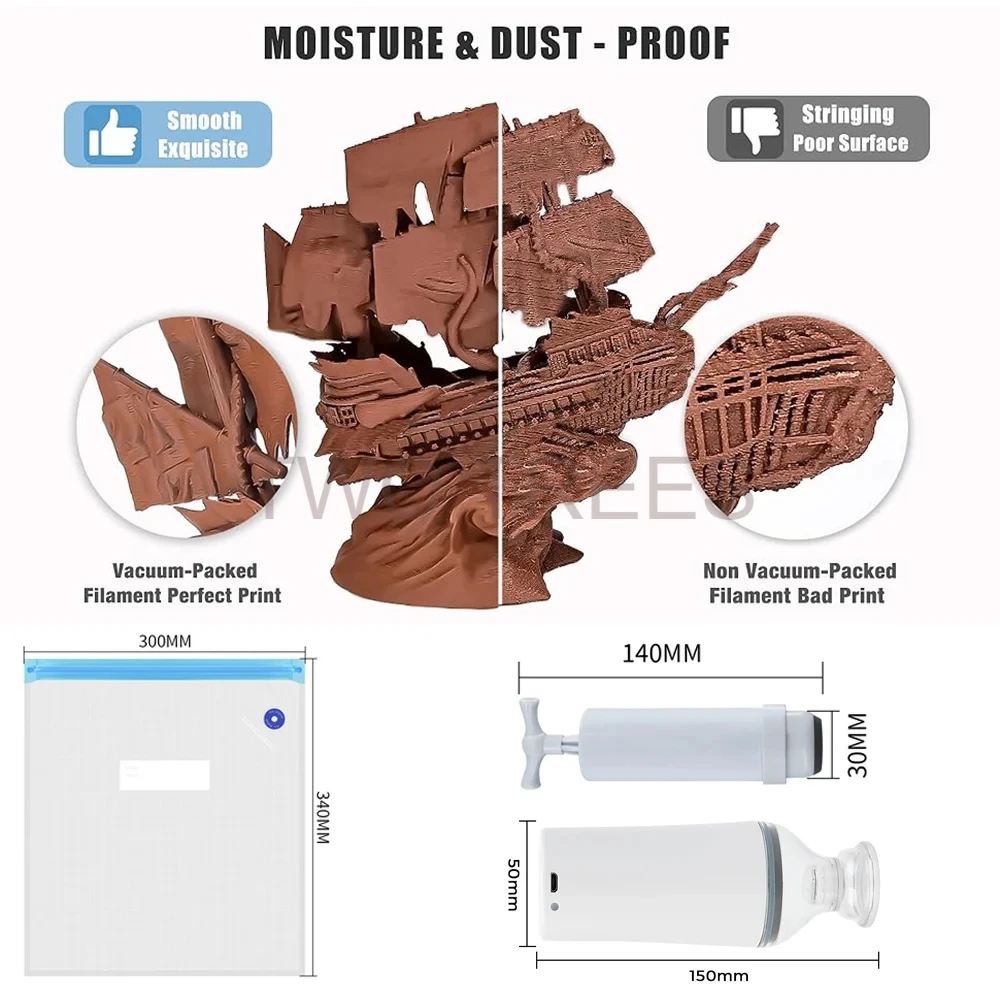 Worek próżniowy do suszenia fi – Petg Filament recenzja i cena