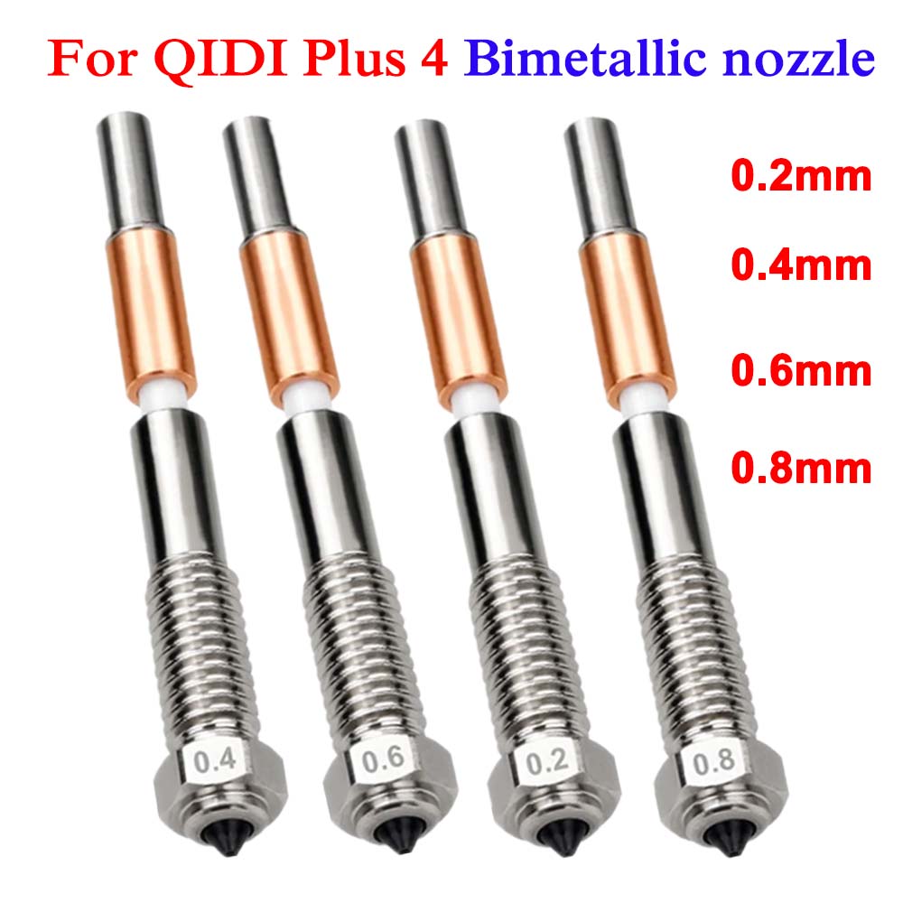Dysze bimetalowe QIDI Plus 4 0 – Hotend 0.4Mm recenzja i cena