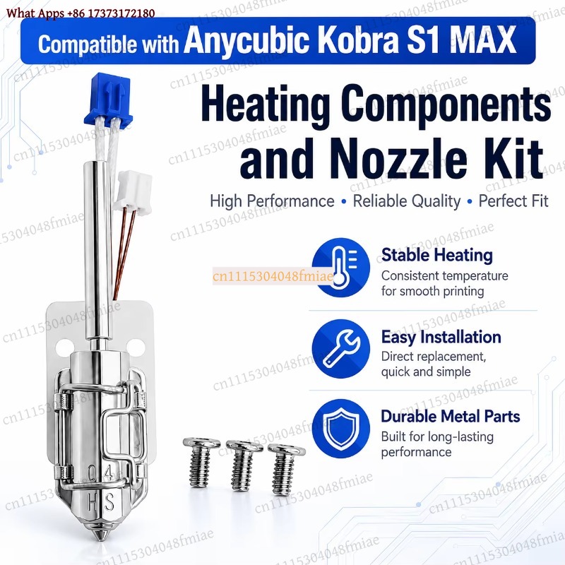 Zestaw dyszy grzewczej Anycubi – Hotend Assembly recenzja i cena