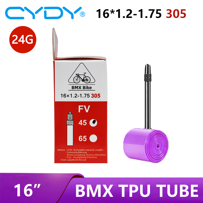 Dętka rowerowa CYDY TPU BMX 16 – Filament 1.75 recenzja i cena